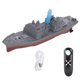 thumbnail image 2 of Barco de Control Remoto, Diseño de Gotas de Control de Doble Hénice de Buque de Guerra de Control Remoto Infutamento Impermeable Sellado 2.4Ghz Para Baños Infles, 2 of 7