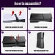 thumbnail image 2 of Placa Frontal Repuesto Carcasa Lateral ABS para Consola Pro Disc Edition, 2 of 9