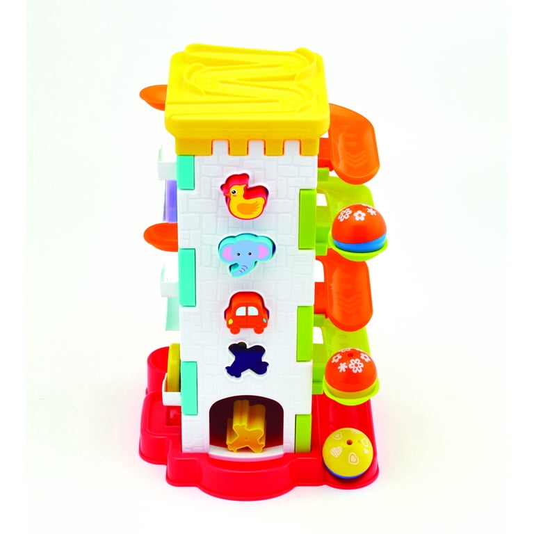Kidoozie Drop 'n Roll Activity Tower Ages 18 months+, Toddler Toy