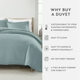 thumbnail image 5 of Ultra Soft & Breathable - Duvet Cover Set - Full/Queen Ocean Bedding by Comfort Canopy, 5 of 11