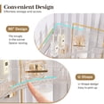 thumbnail image 4 of Soda Candy Corner Makeup Organizer for Vanity Countertop Space Saving Cosmetic Storage Organizer for Dresser Bathroom Kitchen, 2 Tier, 4 of 6