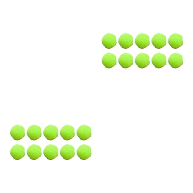 Vogacara 10pcs / set Bola de agua - Actividad al aire libre divertida y colorida para niños y adultos Bolas de agua reutilizables Piscina Verde Verde 2Conjunto