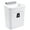 White, variant on PHIGZNT Countertop Compost Bin with Lid, Hanging Small Trash Can with Lid Under Sink for Kitchen, Food Waste Bin for Countertop, Mountable Garbage Can for Bathroom, RV, 5L/1.3 Gal White One Size