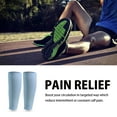 thumbnail image 6 of Yesbay 2Pcs Elastic Leg Sleeves Breathable Compression Calf Guard Protector Strip for Outdoor Sports,Skin Color, 6 of 8