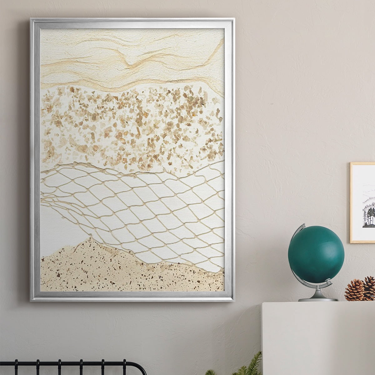Coast Away I Premium Framed Print, in Gold, Black, or Silver - Ready to Hang