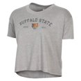 thumbnail image 2 of Women's Alternative Apparel  Gray Buffalo State Bengals Retro Jersey Headliner Cropped T-Shirt, 2 of 3
