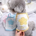 thumbnail image 2 of Small Animal Daisy Dog cat Vest Yorkshire Summer Cooling Dress Clothes Clothing Apparel pet Supplies Pug A4 L A4 L, 2 of 4