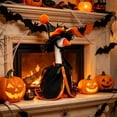 thumbnail image 2 of RUINIXCW 7 Inch Halloween Goose Outfits Desk Duck Outfit Mini Porch Goose Outfit for Desk Goose Figurine Holiday Desktop Goose Clothes Pointed Hat and Cape Set Witch Costume (No Goose), 2 of 8