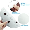 thumbnail image 3 of 12 Pcs 9 Inch 80 Grit Aluminum Oxide Sanding Discs, Hook and Loop, Orbital Sander Compatible, Gray, 3 of 5