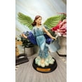 thumbnail image 3 of Ebros Catholic Church Archangel Saint Gabriel Statue 10"H with Brass Name Plate, 3 of 6