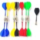 thumbnail image 5 of 15 Uds. (verde rojo amarillo azul negro) dardos magnéticos dardos de repuesto de seguridad accesorios de objetivo de juego interior 5 colores mezclados, 5 of 5
