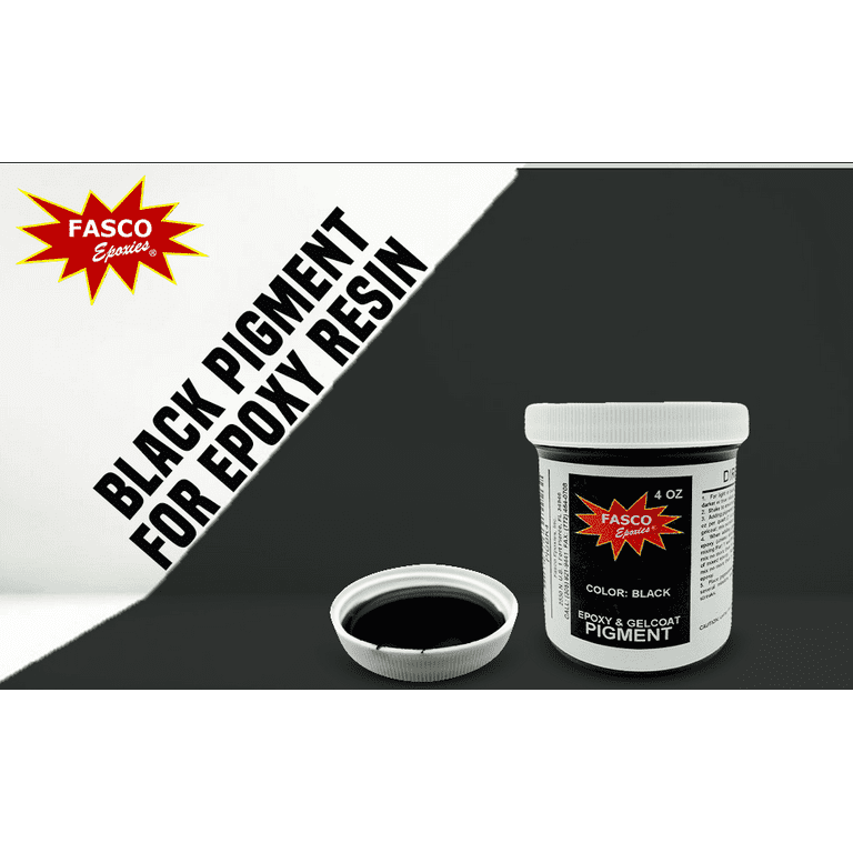 Black Epoxy Pigment (Colorant, Dye, Tint) 6cc (0.2 oz