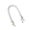 White, variant on 7829 Snap Fastener Handles 47cm Soft PU Replacement Strap Ergonomic Grip for Handbag and Top Handle Bags