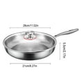 thumbnail image 4 of Pure Titanium Non-Stick Frying Pan, Induction-Compatible Skillet for Steak, Eggs & Pancakes, 4 of 8