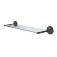 thumbnail image 2 of Kingston Brass Classic Glass Shelf, 2 of 4