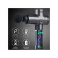 thumbnail image 4 of Pistola terapéutica Muscle Massager PRO Carbon con 6 cabezales de masaje, 4 of 6