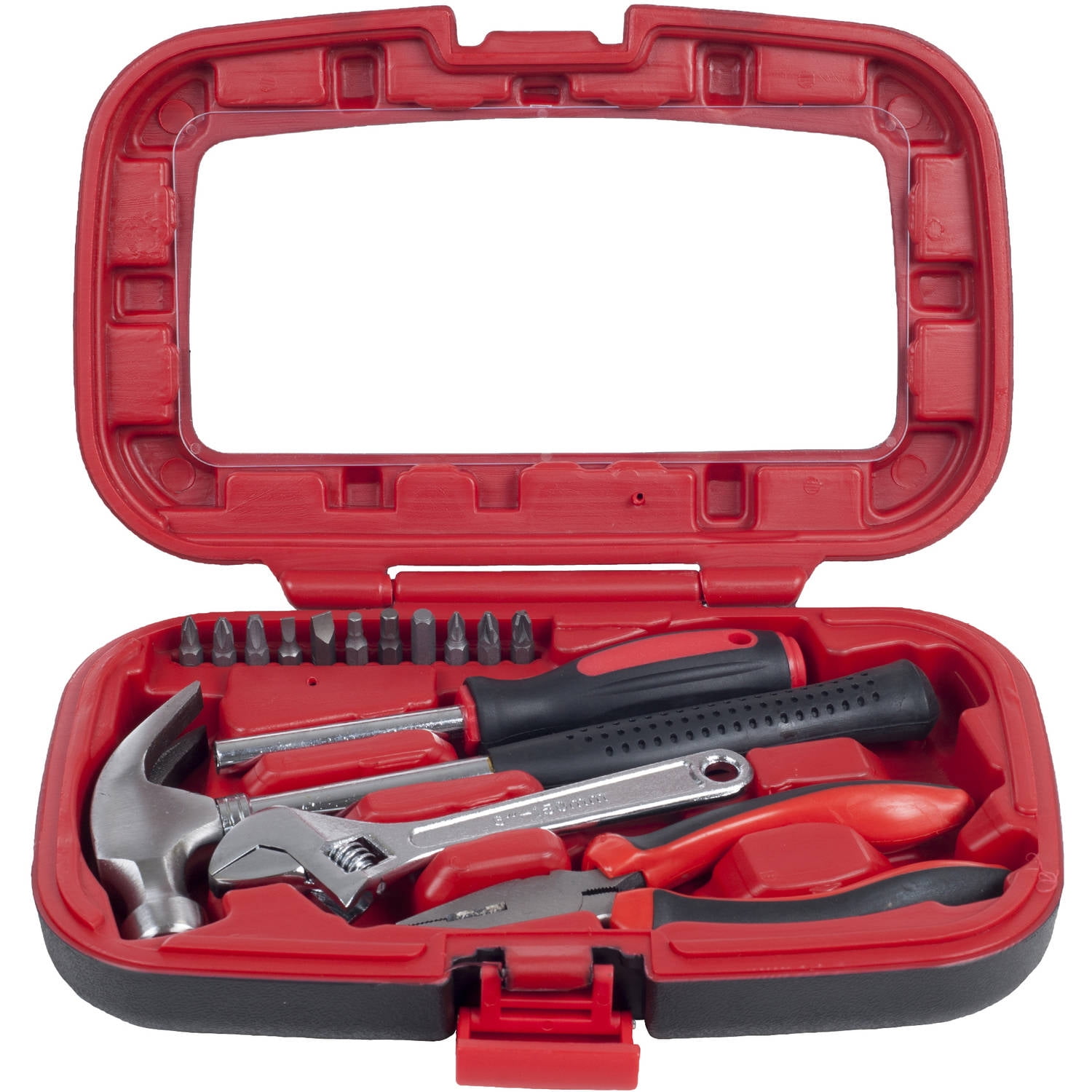 Household Hand Tools, Tool Set 15 Piece by Stalwart, Set Includes Ó Hammer, Wrench,... by TRADEMARK GAMES INC