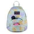 thumbnail image 4 of Mochila JanSport Mini de media pinta, 10,2 L, diseño floral desteñido, menta fresca, 4 of 5