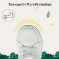 thumbnail image 5 of Toddler Sneakers for Girls Boys, Kids Canvas Fashion Shoes Elastic Straps Laces Slip On Lightweight Comfortable Low Top Classic Casual Walking Shoes, 5 of 6