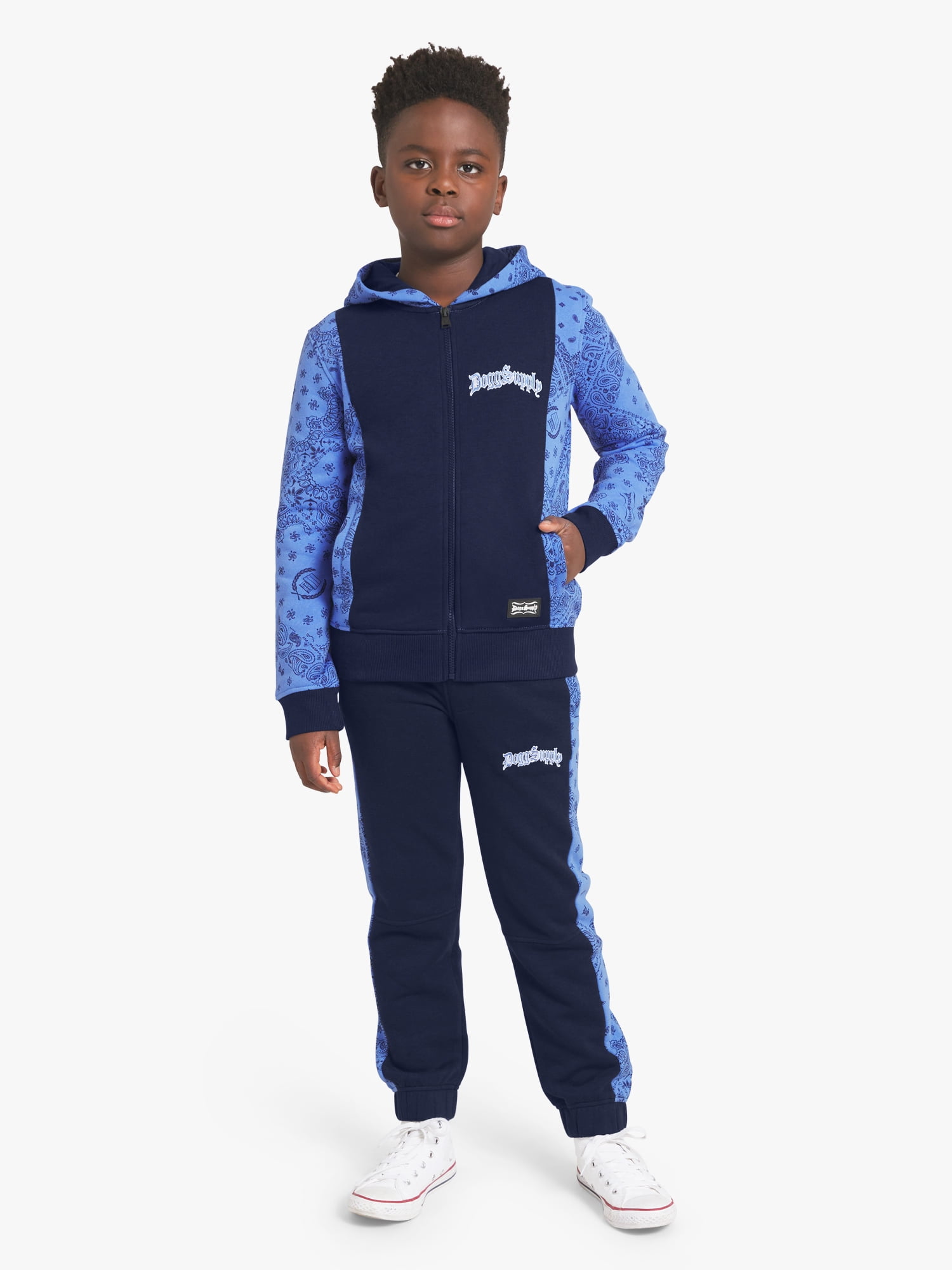 Dogg Supply by Snoop Dogg Little Boys & Big Boys Fleece Joggers, Sizes 4-18