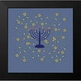 thumbnail image 2 of Hanukkah 5 12x12 Black Modern Framed Museum Art Print Titled - Art Licensing Studio, 2 of 5