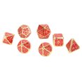 thumbnail image 3 of Dados Poliédricos, Juego De Mesa Dados Poliédricos Mellow 7pcs Divertido Para Niños Adultos Para Fiesta De Halloween EOTVIA No, 3 of 7