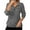 t-656Grey1, variant on MEZZALL Women Solid Color Daily Stand Collar Half Zip Long Sleeve Athletic Sweatshirt O-Neck Pullover With Pockets Casual Light Exercise Winter Trendy Fall Tops