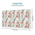 thumbnail image 2 of Salouo Lilies Flowers Print Large Mouse Pad,Extended Mat Desk Pad, 3mm Thick Mice Pad Desk Mat Big Desk Pad for Work, Game, Office, Home -16 x 29.5in, 2 of 8