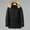 Black, variant on Men Coats Jackets for Men Hooded Long Sleeved Zipper Pocket Outerwear Multicolor Warm Jacket Loose Fit Weekend Tops Beige