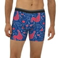 thumbnail image 2 of Men'S Boxer Briefs, Chicken And Rooster Soft And Breathable Mens Underwear Boxer Briefs With Widen Waist, 2 of 2