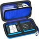 thumbnail image 1 of Funda compatible con Texas Instruments TI-Nspire CX II/TI Nspire CX/TI-NSPIRE CX-II T CAS/para calculadora gráfica en color TI-84 Plus/TI-83 Plus CE, soporte de almacenamiento, azul, 1 of 7