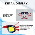 thumbnail image 4 of Adult Swimming Goggles, No Leaking   Swim Racing Glasses High Definition Lenses, 4 of 8
