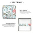 thumbnail image 5 of Yiaed Cute Rabbit And Heart Print Tissue Box Cover, PU Leather Decorative Organizer for Tabletop, Bathroom, Car, Office Creative Decorative, 5 of 7