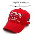 thumbnail image 4 of Gorra de béisbol Trump 2024 MAGA y conjunto de bandera de Trump, gorra de béisbol Donald Trump 2024 Take America Back, 4 of 5