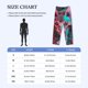 thumbnail image 4 of Fotbe Psychedelic Hairless Cat Pantalones de Pijama para Hombre, Pantalones de Dormir, Pantalones de Casa con Cintura Ajustable y Bolsillos-Medium, 4 of 6