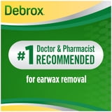 Debrox Earwax Removal Aid, Microfoam Ear Drops with Carbamide Peroxide ...