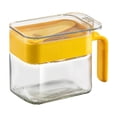 thumbnail image 2 of Tarro de condimentos, caja de condimentos, cocina, hogar, con juego de tapas, cuatro tarros de condimentos acrílicos integrados, botella de condimentos sellada, botella de condimentos, tarro de condim, 2 of 4