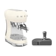 thumbnail image 1 of Máquina de espresso manual Smeg color crema con prensador, 1 of 9