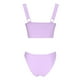 thumbnail image 5 of WILLBEST Traje de Baño de Dos Piezas para Mujer, Tankini Corto, Acolchado, con Nudo, Ajustable, 5 of 6