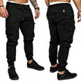 thumbnail image 4 of Men Training Overalls Waist Cargo Trousers Combat Work Pants Bottoms New, 4 of 4