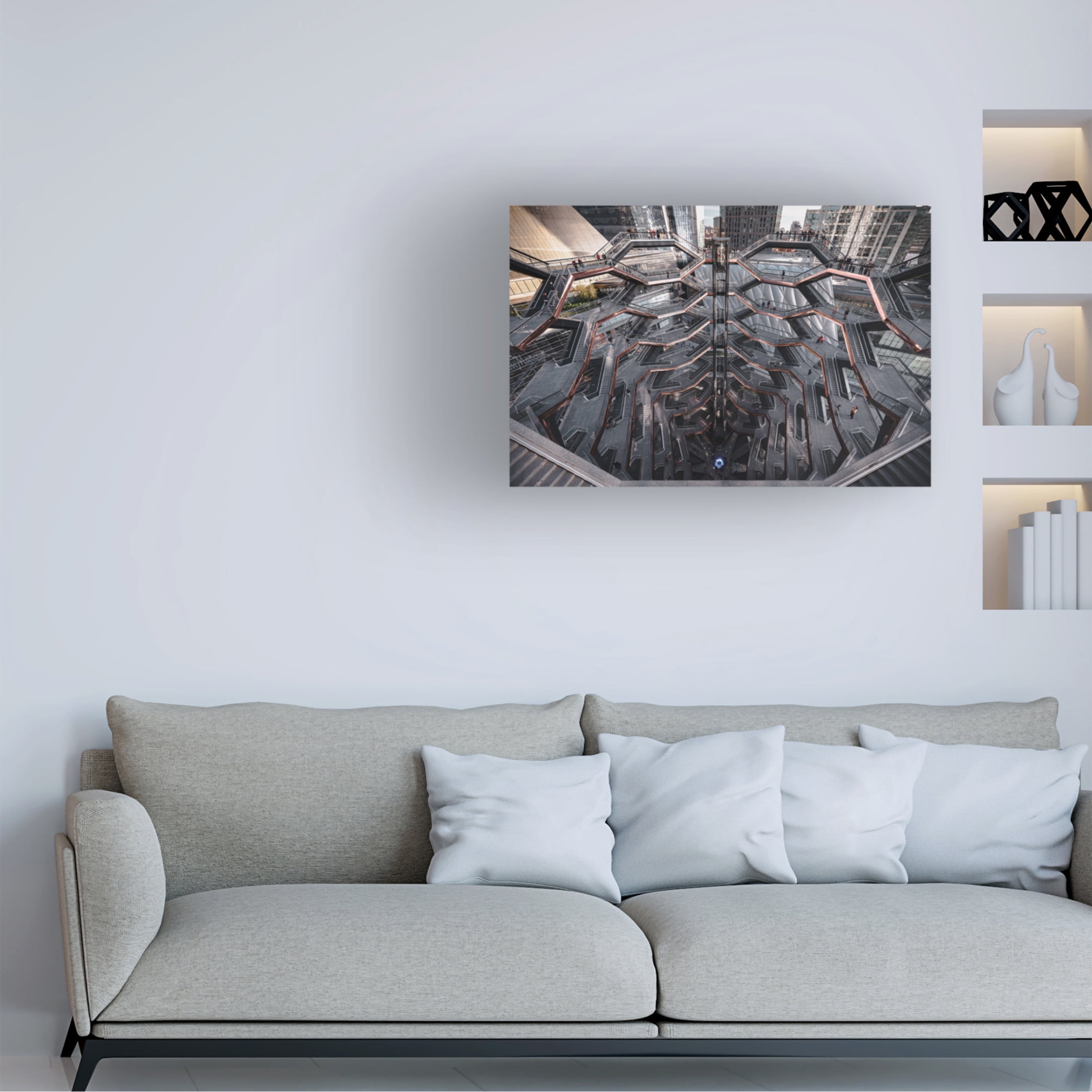 Trademark Fine Art Marco Tagliarino Wide Vessel Canvas Wall Art