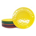 thumbnail image 1 of Kx-Ware Juego de platos de melamina - 10 pulgadas, 12 piezas, platos llanos 100% melamina para uso diario, resistentes a roturas y livianos, multicolor, 1 of 1
