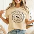 thumbnail image 2 of Blackbird Singing Unisex T-shirt, Sizes S-5XL, - Gategoo, 2 of 5