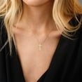 thumbnail image 4 of TINGN 14K Gold Filled Cross Pendant Necklaces for Women, 4 of 5