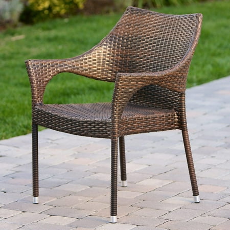 Cliff All-Weather Wicker Dining Chairs - Set of 2