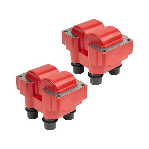 Ignition Coil Set 2 Piece - Compatible with 1988 - 2001 Ford Ranger 1989 1990 1991 1992 1993 1994 1995 1996 1997 1998 1999 2000
