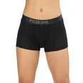 thumbnail image 3 of POSESHE Women's Micro-Modal Boyshorts Panties Underwear, Anti-chafing Plus Women's Boxer Briefs, 3" Inseam, 3 Pack, 3 of 6