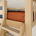 thumbnail image 5 of Scandinavian High Loft w/ Side Desk & Shelves, Blonde, 5 of 10