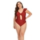 thumbnail image 5 of Traje de baño Fridja Bikini sólido casual mujer Talla XL XXL, 5 of 7