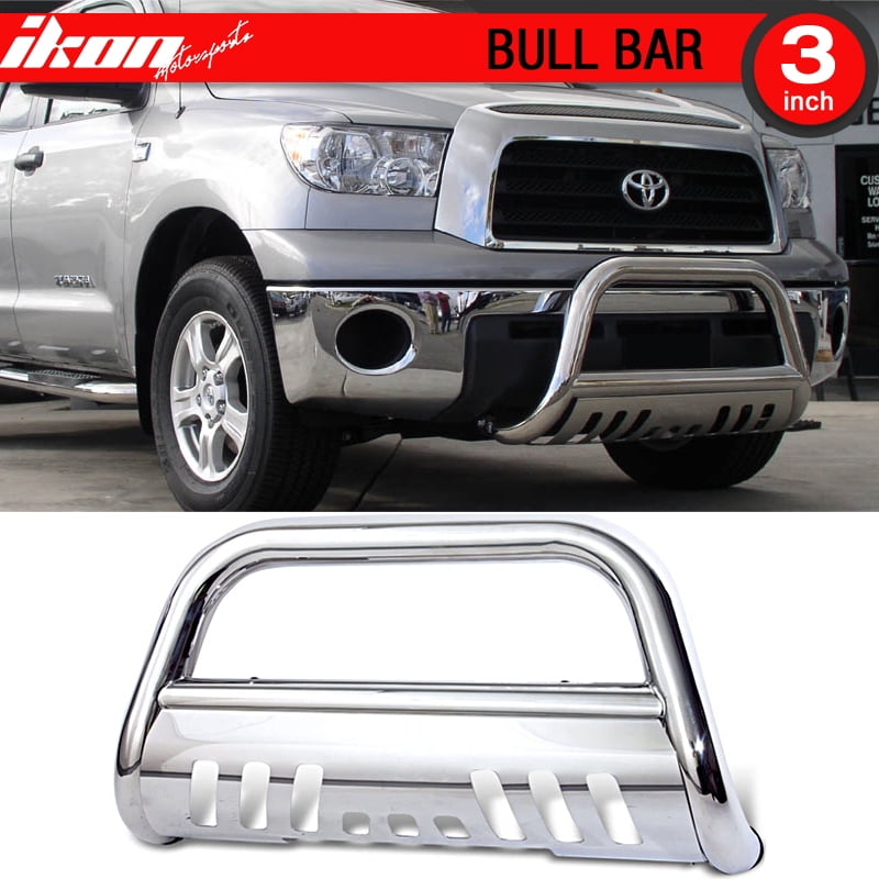 Compatible with 07-17 Toyota Tundra Ss Bull Bar Grill Guard Front